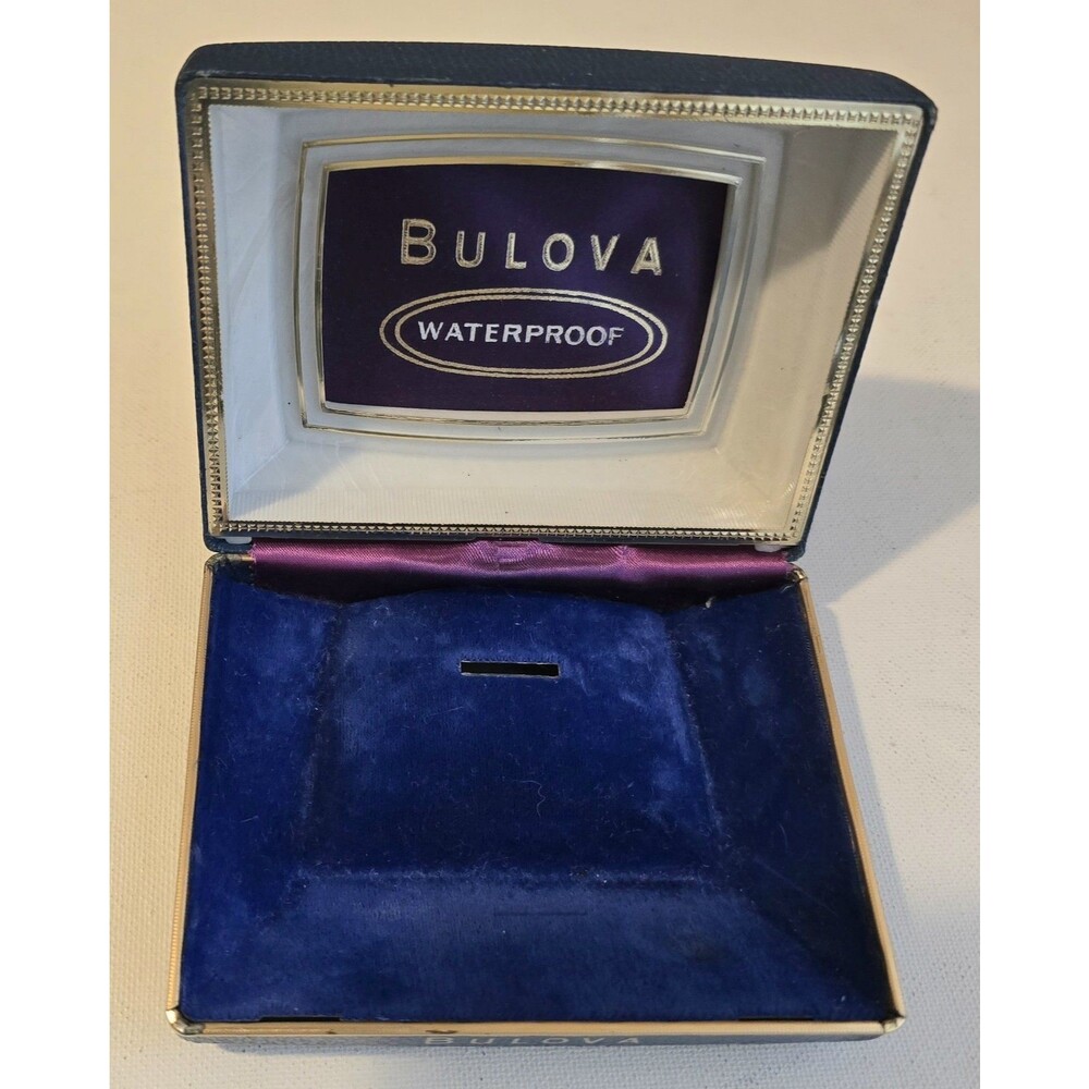 Vintage 1966 Collector's BULOVA Nice Men's Original Watch Case for Parts. Photos